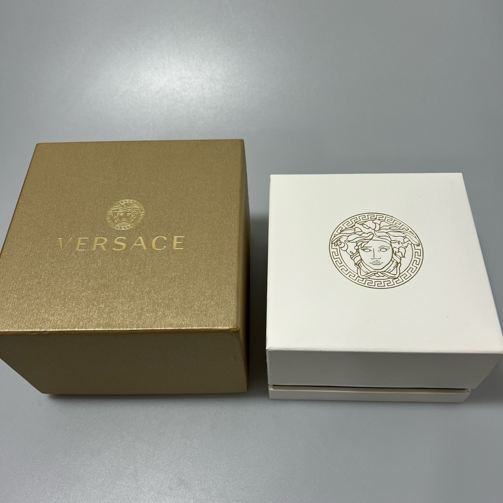 Versace Greca Gold Two Tone Watch Women’s VEVH - Picture 10 of 11